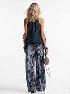Elegant two-piece chiffon set