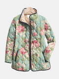 Allison | Antique Rose Quilted Jacket