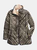 Addison | Circle Print Quilted Jacket