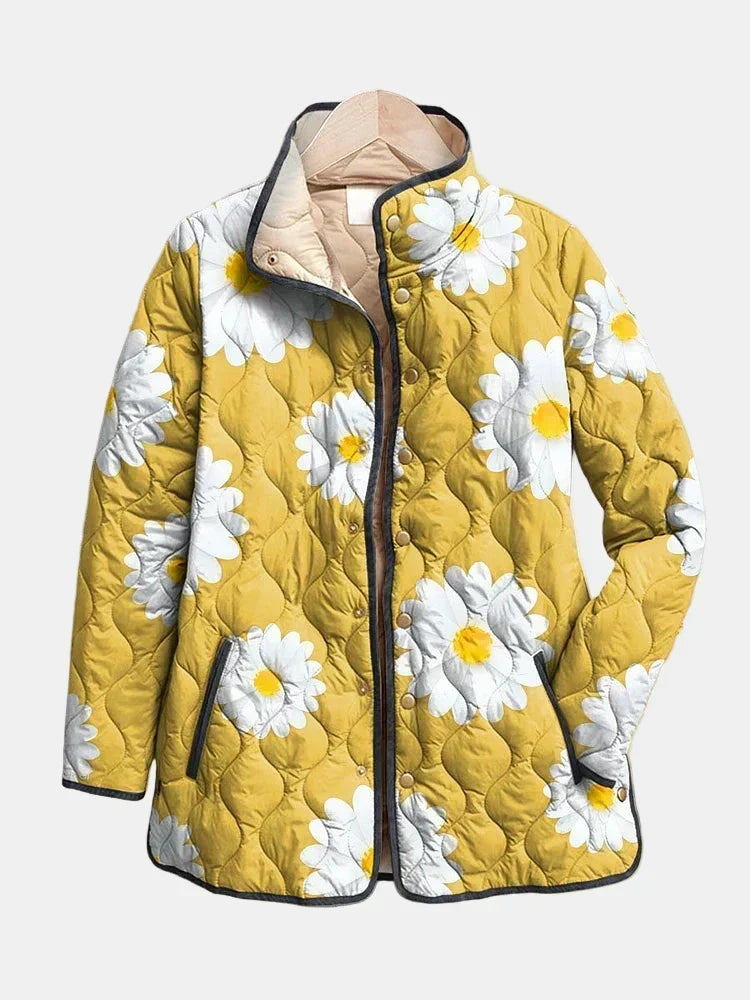 Daisy | Daisy Print Quilted Jacket
