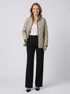 Vivian | Floral Tapestry Quilted Jacket