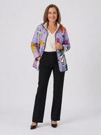 Sadie | Puppy Print Quilted Jacket