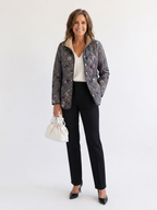 Audrey | Dried Floral Quilted Jacket