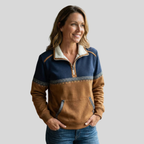 Joanna | Cozy Half-Zip Pullover