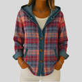 Winnie | Hooded Plaid Shacket