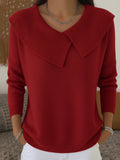 Jade Collared Knit Sweater