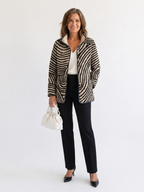 Addison | Circle Print Quilted Jacket