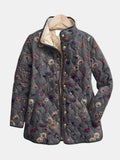 Audrey | Dried Floral Quilted Jacket