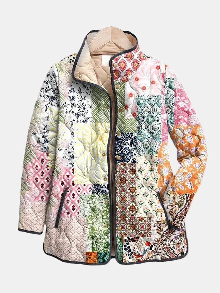 Quinn | Bohemian Patchwork Quilted Jacket