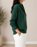Hailey Shawl Collar Sweater