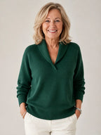 Hailey Shawl Collar Sweater