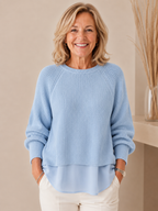 Daisy Layered-Look Sweater