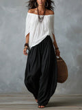 Camila | Effortless Off-Shoulder Two-Piece Set