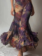 Serafina – Floral Mermaid Maxi Dress
