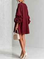 Rossana Floral Button-Down Mini Dress