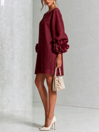 Rossana Floral Button-Down Mini Dress