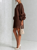Rossana Floral Button-Down Mini Dress