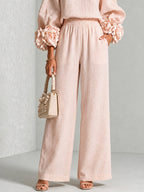 Eli | Elegant Two-Piece Set with Floral Sleeves