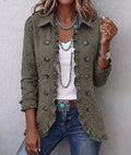 Harper Embroidered Boho Ruffle Jacket