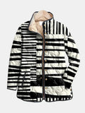 Kennedy | Stripe Patchwork Quilted Jacket