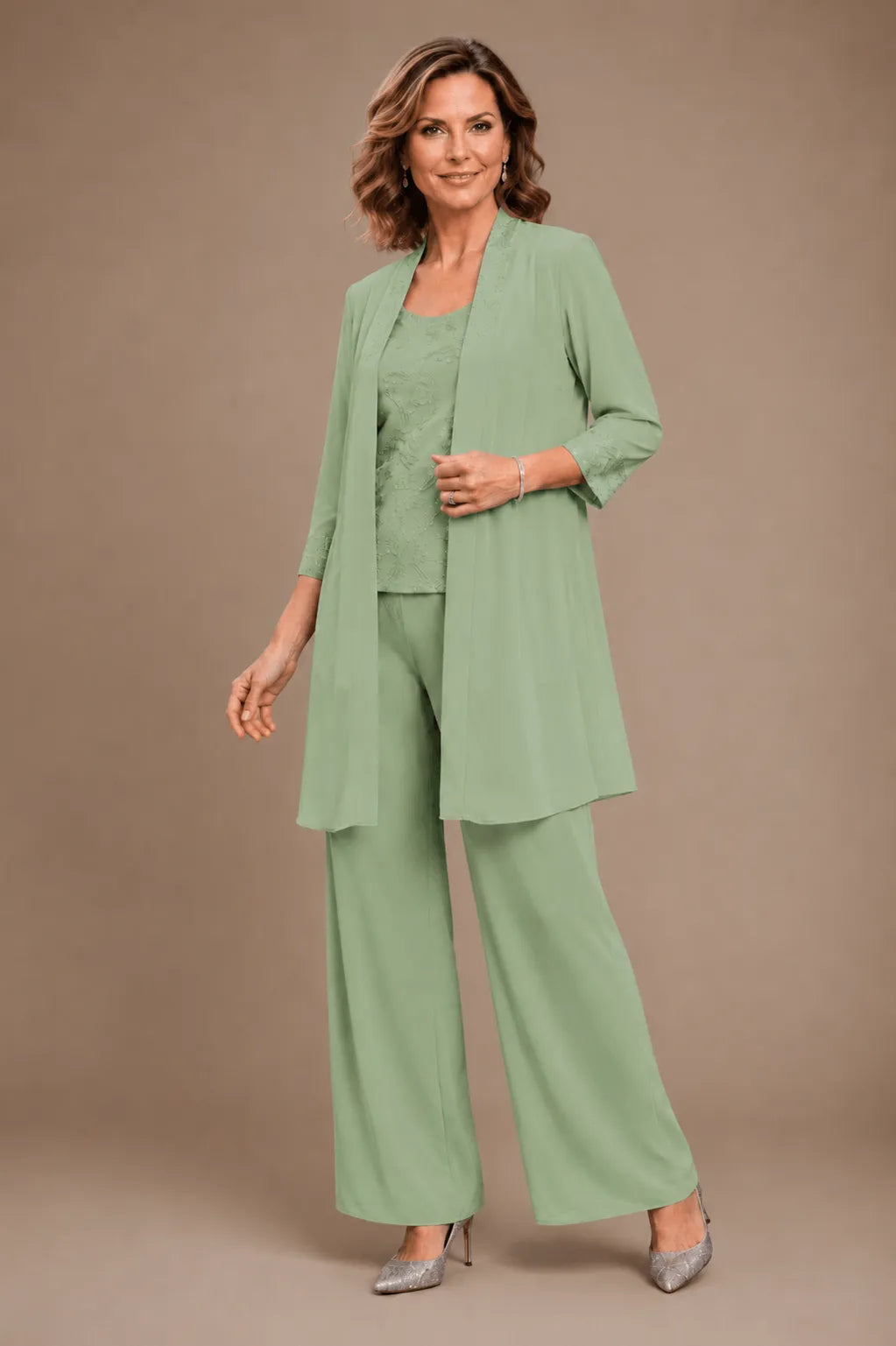 Evelyn | Embroidered 3-Piece Set