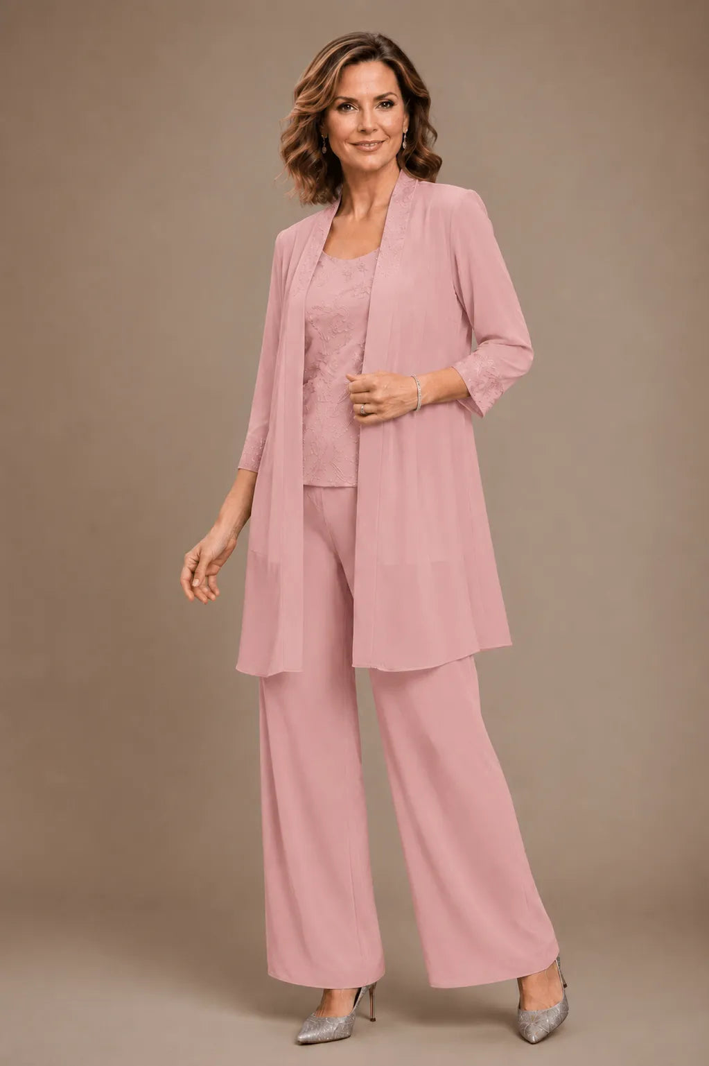 Evelyn | Embroidered 3-Piece Set