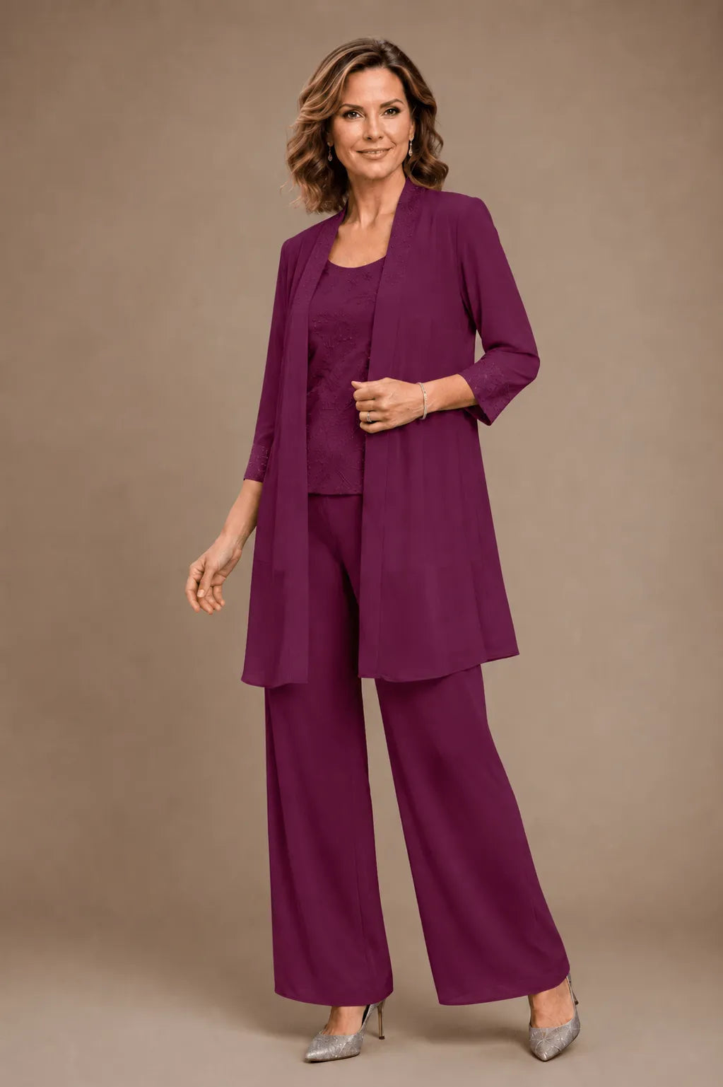Evelyn | Embroidered 3-Piece Set
