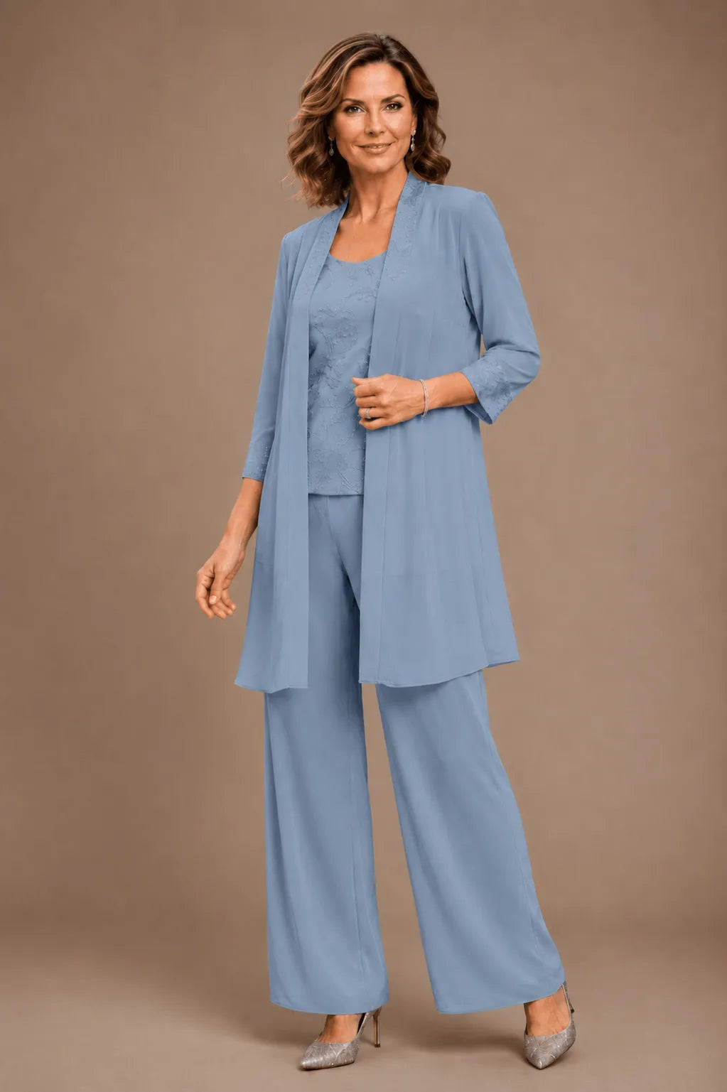 Evelyn | Embroidered 3-Piece Set