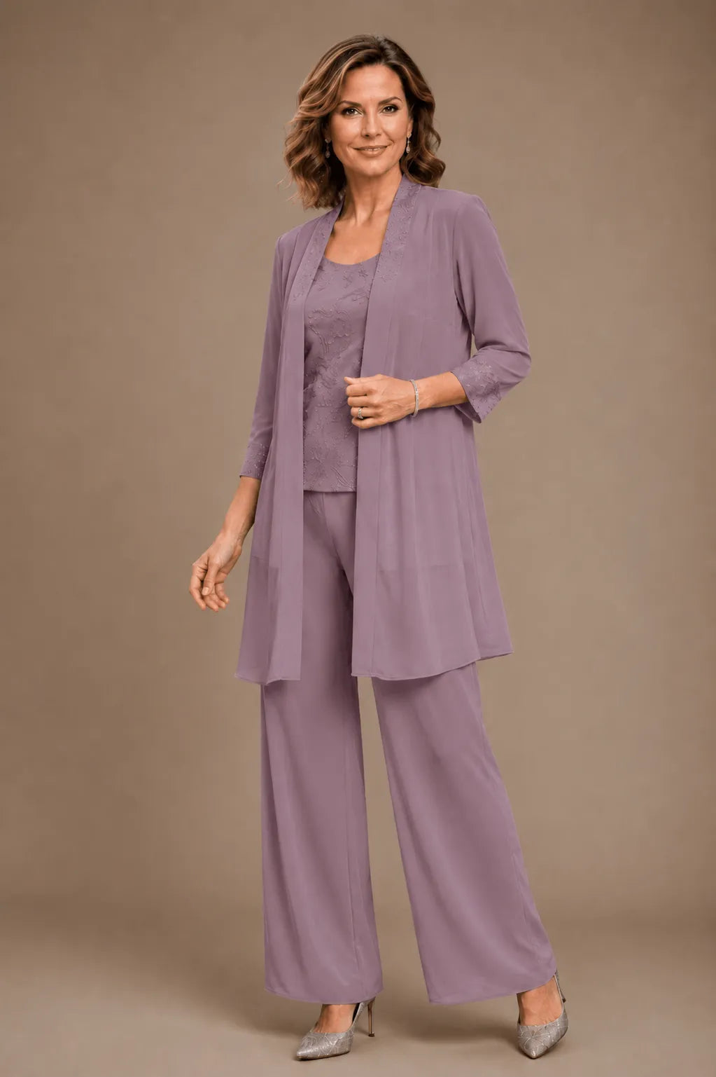 Evelyn | Embroidered 3-Piece Set