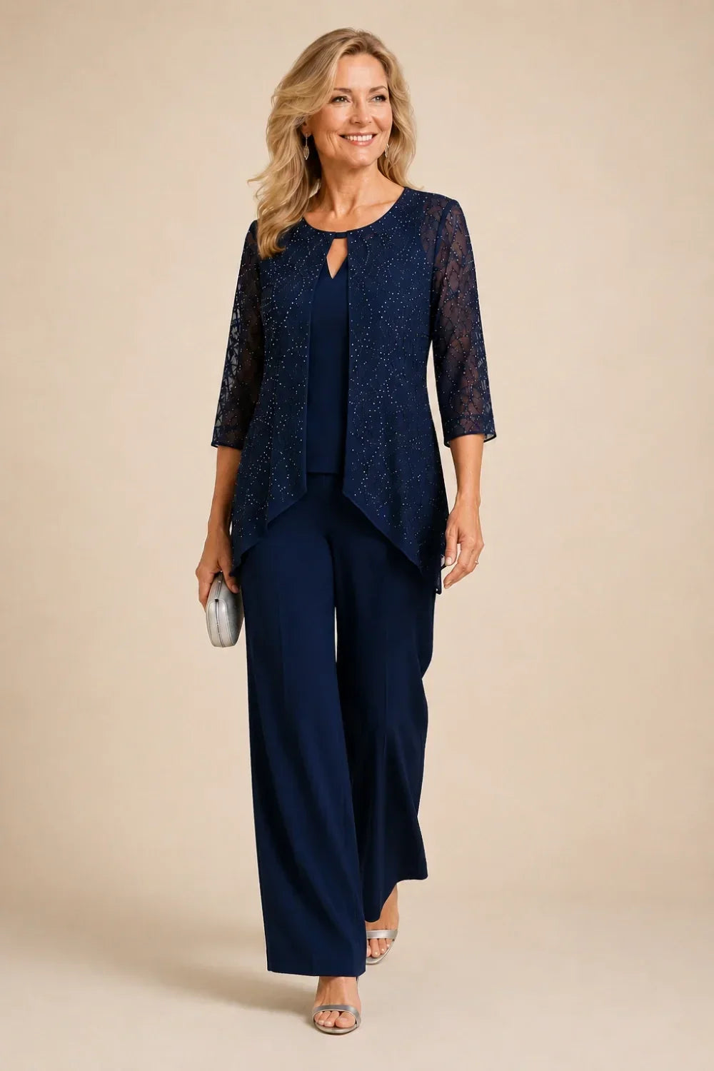 Madison | Layered Lace Suit