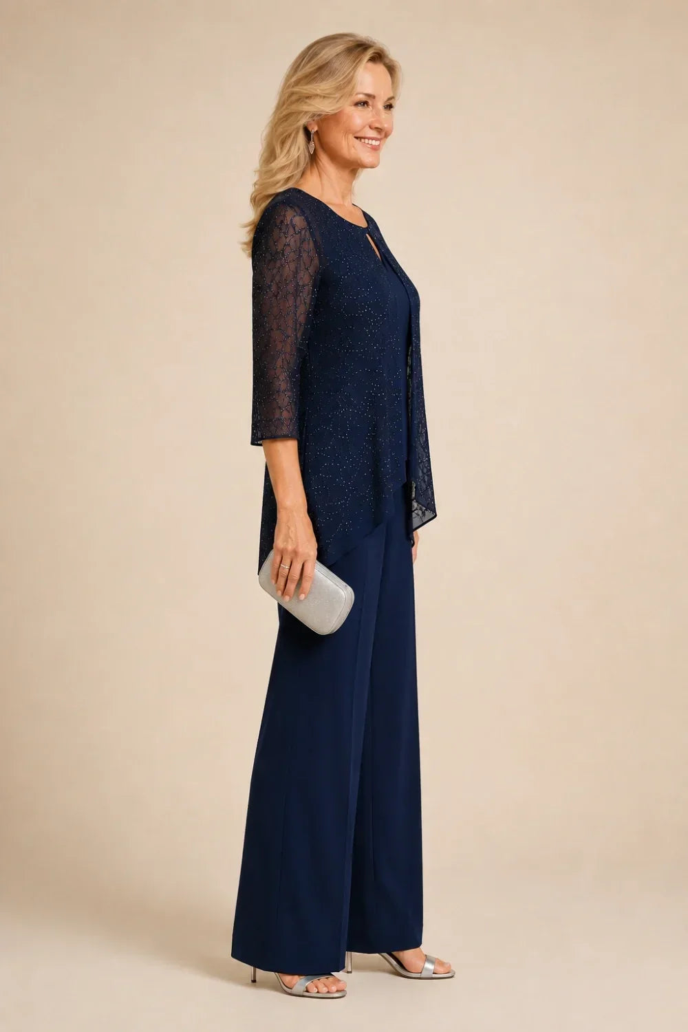 Madison | Layered Lace Suit