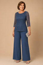Rosemary | Lace Suit with Beads