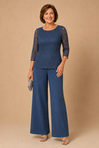 Rosemary | Lace Suit with Beads