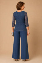 Rosemary | Lace Suit with Beads