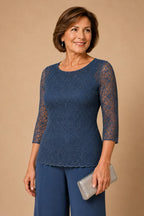 Rosemary | Lace Suit with Beads