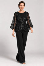 Savannah | Evening Suit with Bell Sleeves