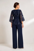 Savannah | Evening Suit with Bell Sleeves
