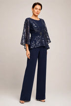 Savannah | Evening Suit with Bell Sleeves