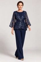 Savannah | Evening Suit with Bell Sleeves