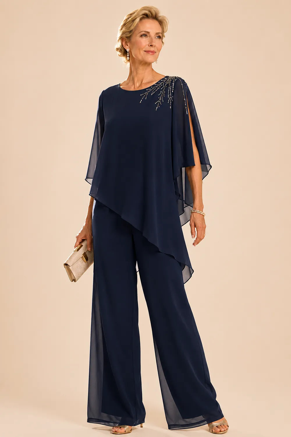 Addison | Embellished Chiffon Outfit