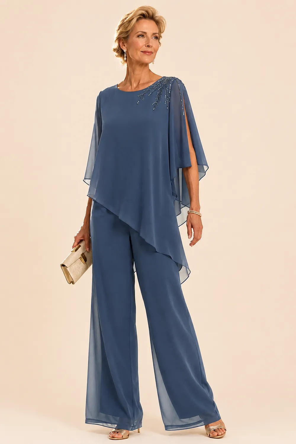 Addison | Embellished Chiffon Outfit