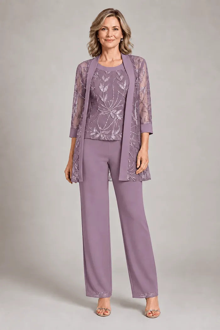 Graziana Wisteria | Formal Chiffon Set