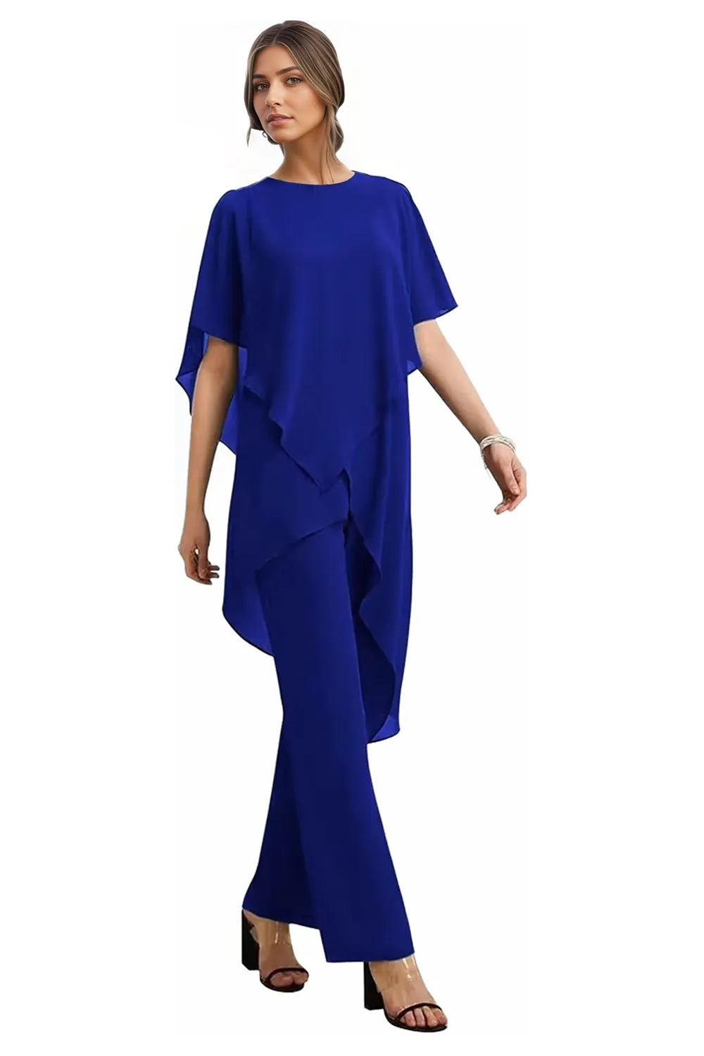 Vivian | Fluid Chiffon Suit