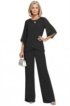 Caroline | Formal Chiffon Suit