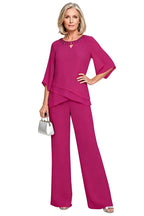 Caroline | Formal Chiffon Suit