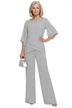 Caroline | Formal Chiffon Suit