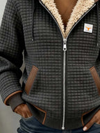 Kendra | Cozy Quilted Zip-Up Hooded Jacket